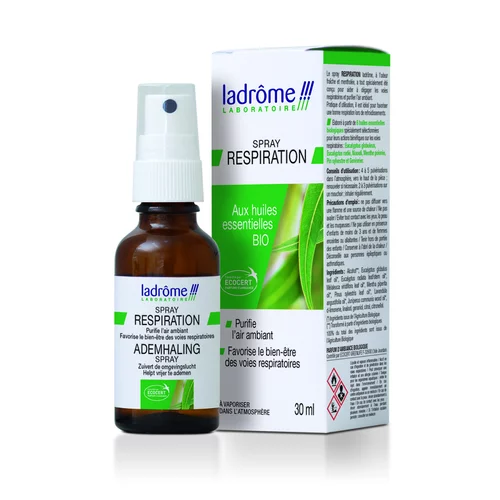 À adopter pour l’extérieur:Spray bio respiration Ladrôme - 30 ml
