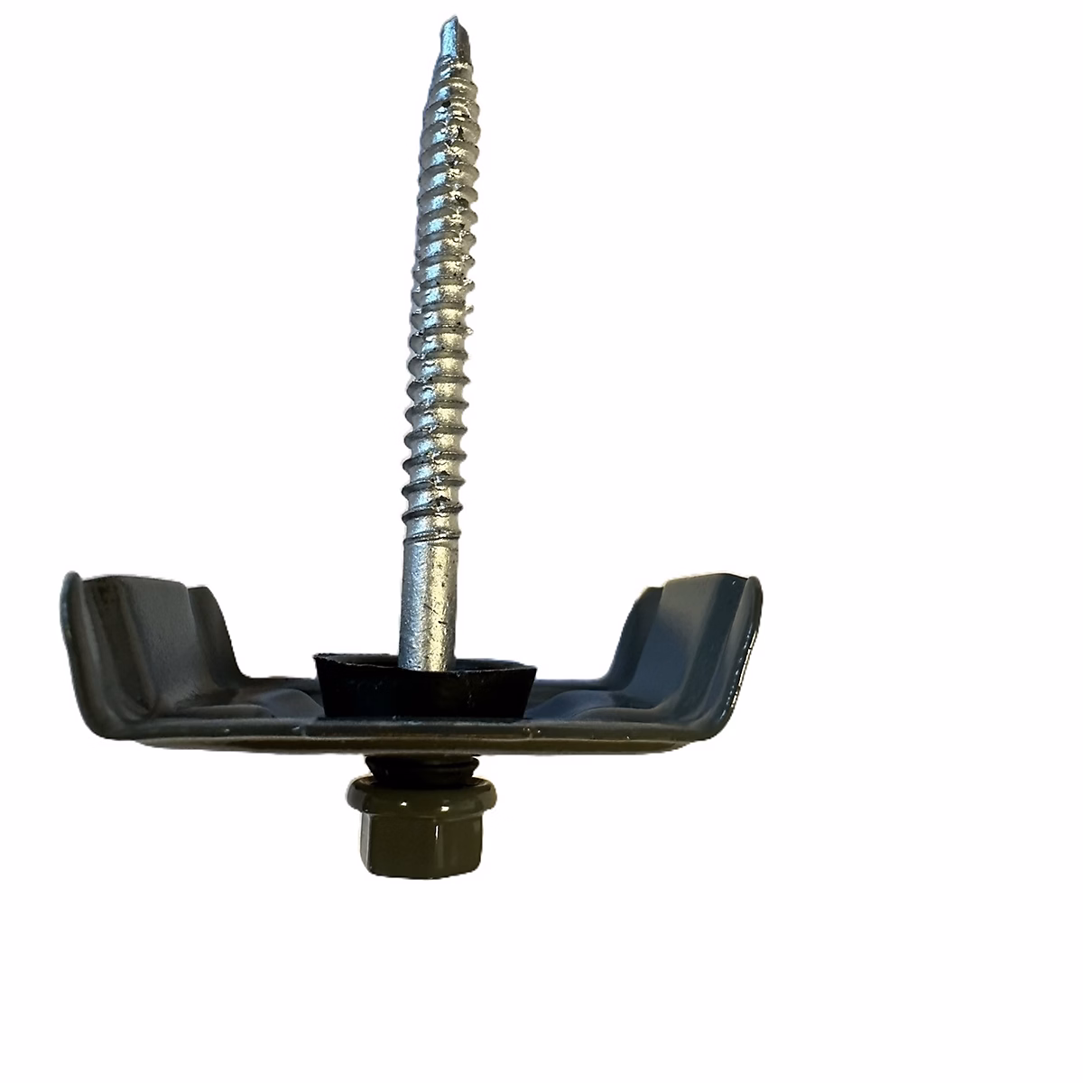 Kit de fixation 50 vis autoperceuses 6.5 × 80mm gris