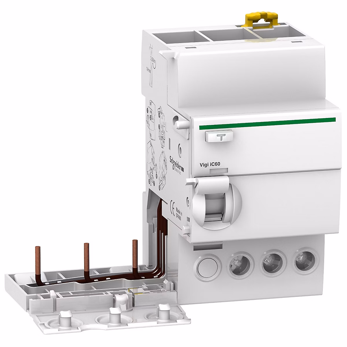A9v44325 Bloc Différentiel 300ma Triphasé 3p 25a Type Ac – Schneider Vigi Ic60