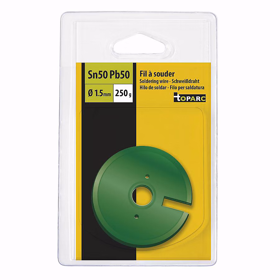 Bobine étain 50% GYS – 1, 5 mm, 250 g, Réf 047129