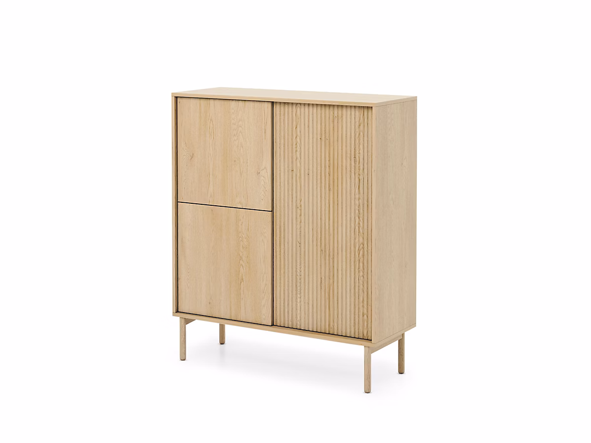 Commode : Chêne Cremona – 103, 5 x 121, 8 x 39, 5 cm