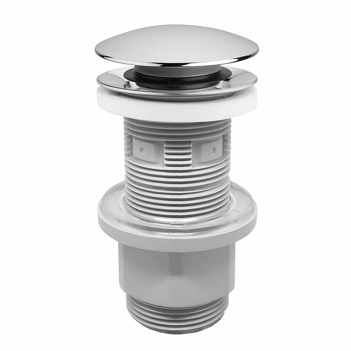Bonde lavabo universelle clic-clac chrome – Edouard Rousseau
