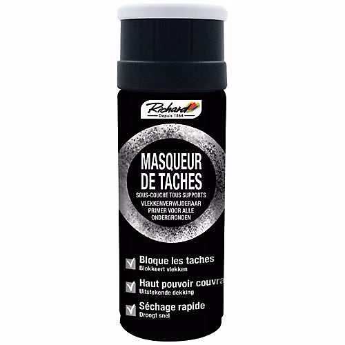 Aérosol masqueur de taches | RICHARD – 400ml – Sous couche – Blanc