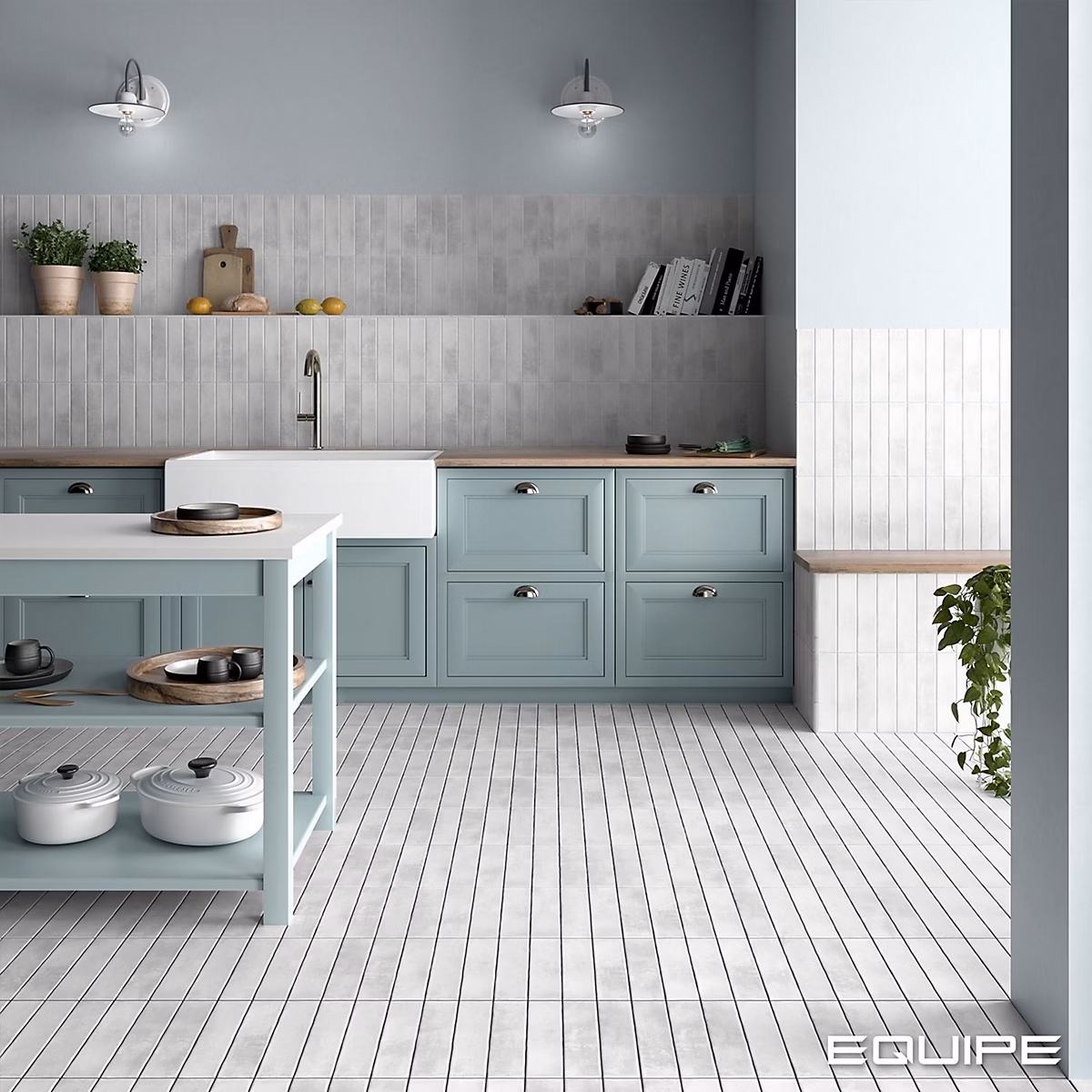 Carrelage Effet Zellige Blanc ARGILE 6x24 – 6 Ice | Les Carreaux de Jean