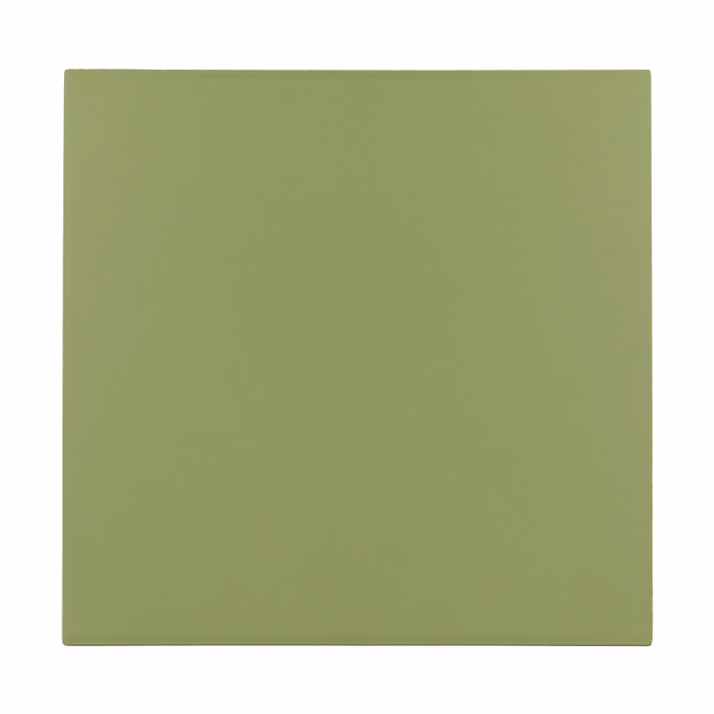 Carrelage sol / mur effet ciment uni vert 20 × 20 cm RIVOLI GREEN 30716