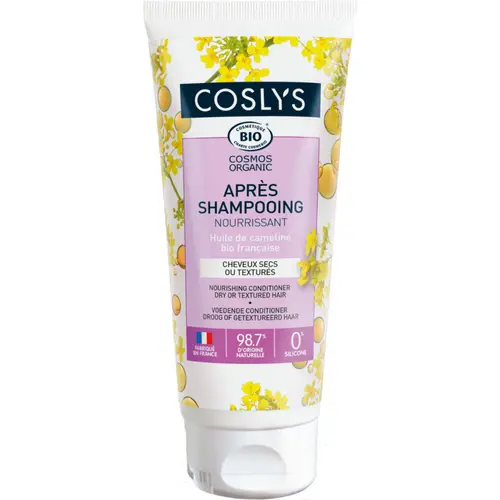Tout au jardin:Après-shampooing nourrissant bio Coslys cheveux secs et abîmés - 200 ml