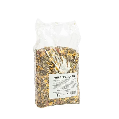 Qualité au jardin:Mélange lapin 4 kg