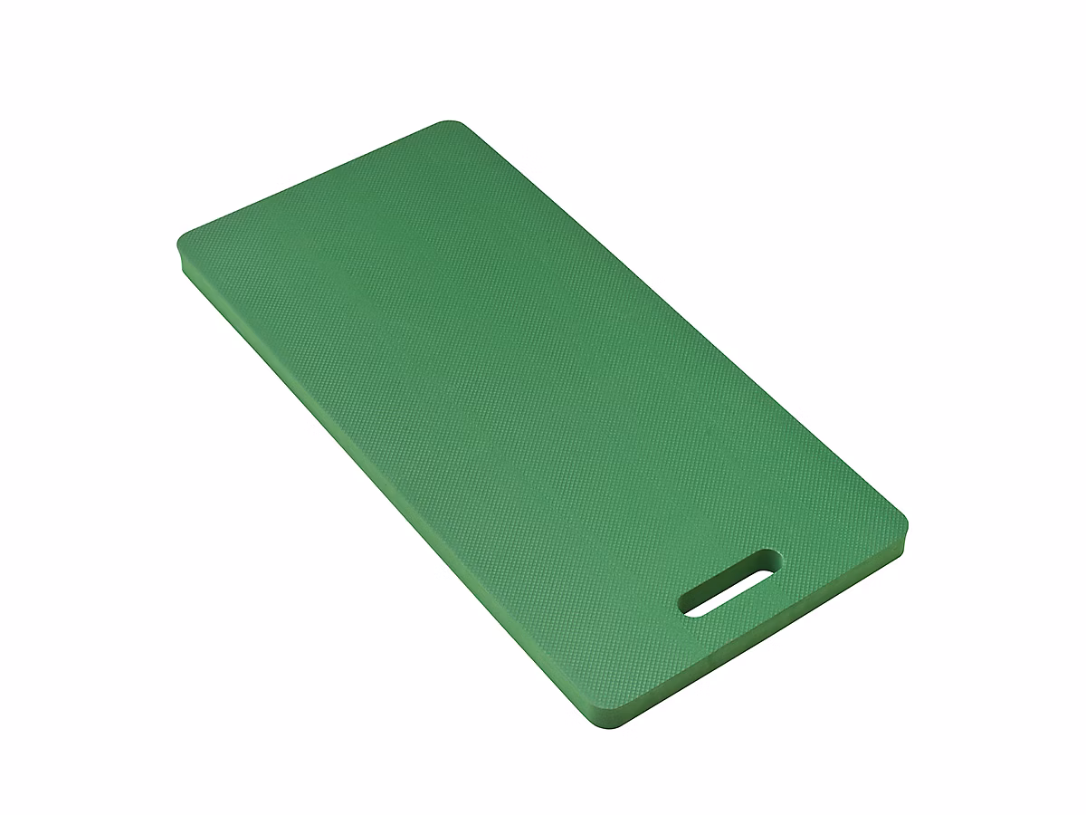 Coussin en mousse taille XL – protège, genoux, coloris vert, 80 × 38 × 3 cm, Nature