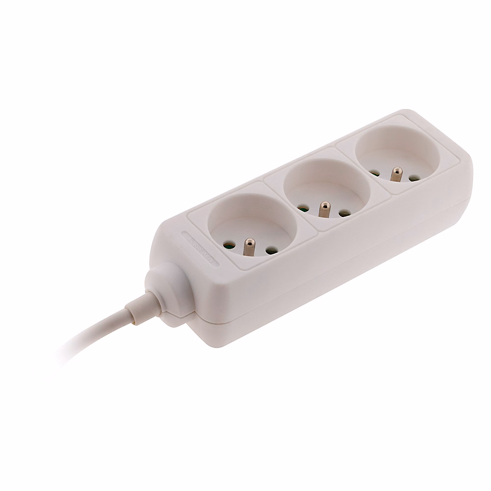 Bloc multiprise 3x16A 2P+T – blanc, Zenitech