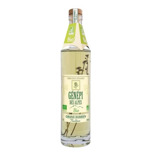 Esprit jardin:Génépi des Alpes 40° certifié AB bouteille 70 cl