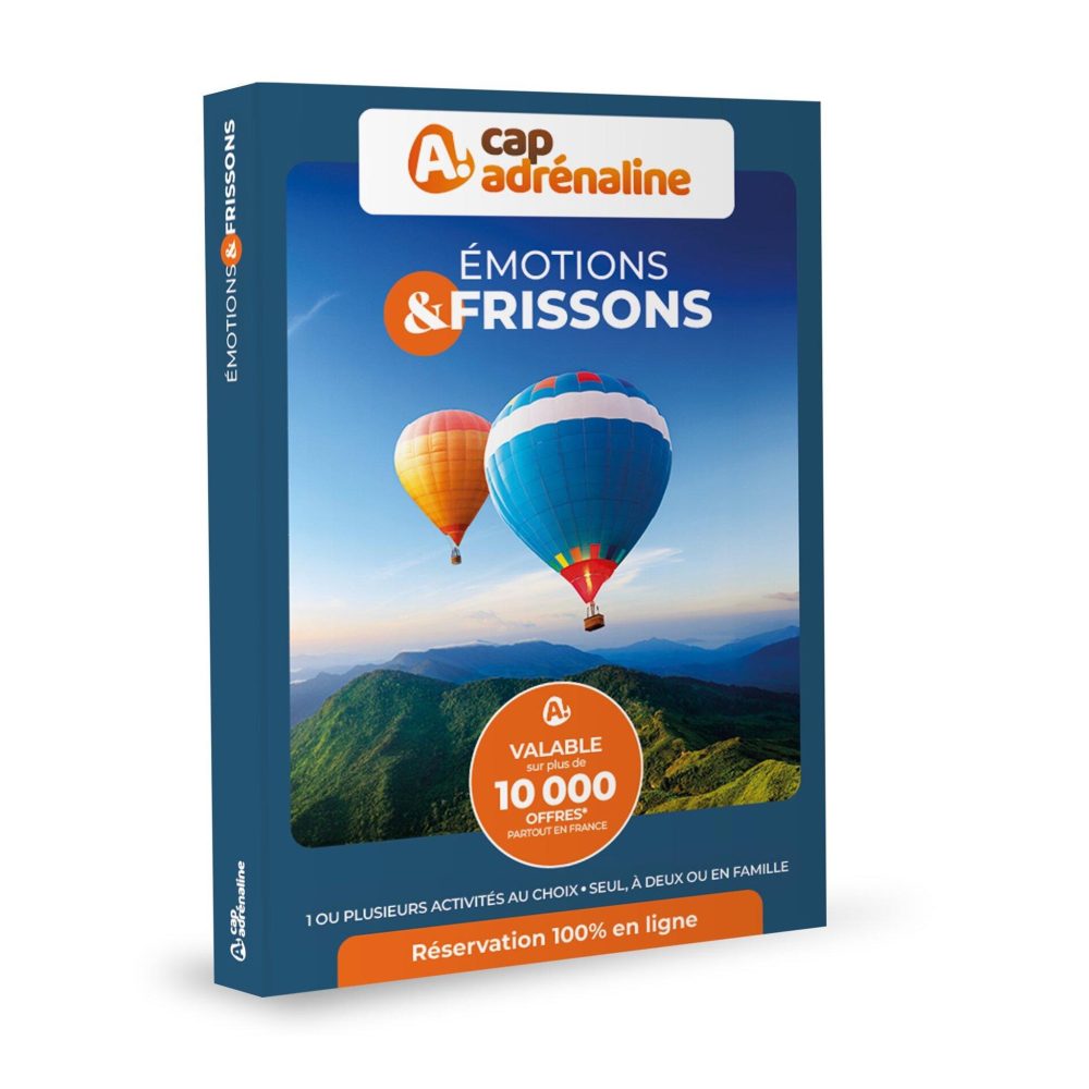 CAPADRENALINE Coffret cadeau CapAdrénaline - Émotions & FRISSONS