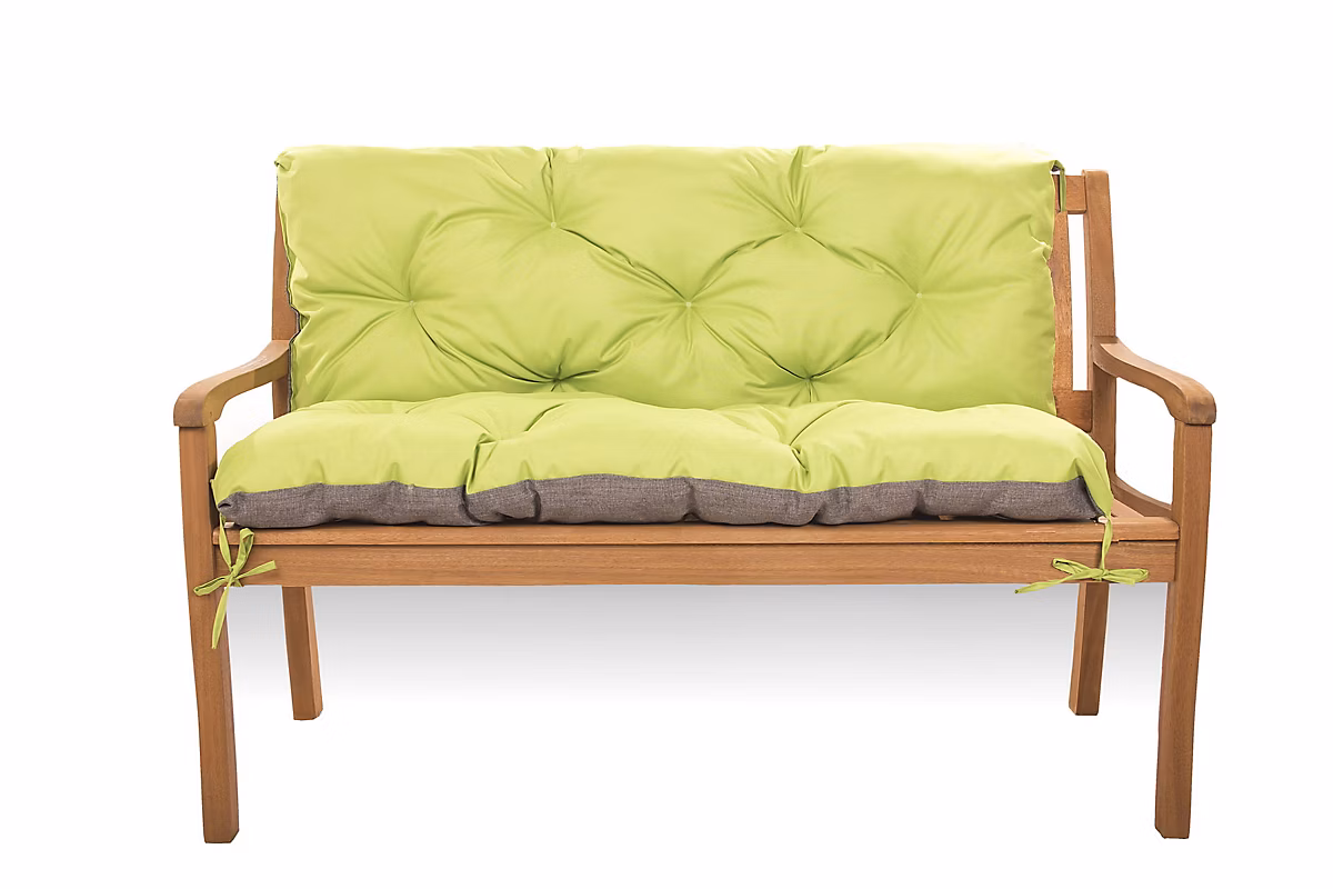 Coussin pour banc de jardin 150 × 60 × 50cm coussin de banc de jardin Citron vert coussin de balançoire coussin de banc extérieur
