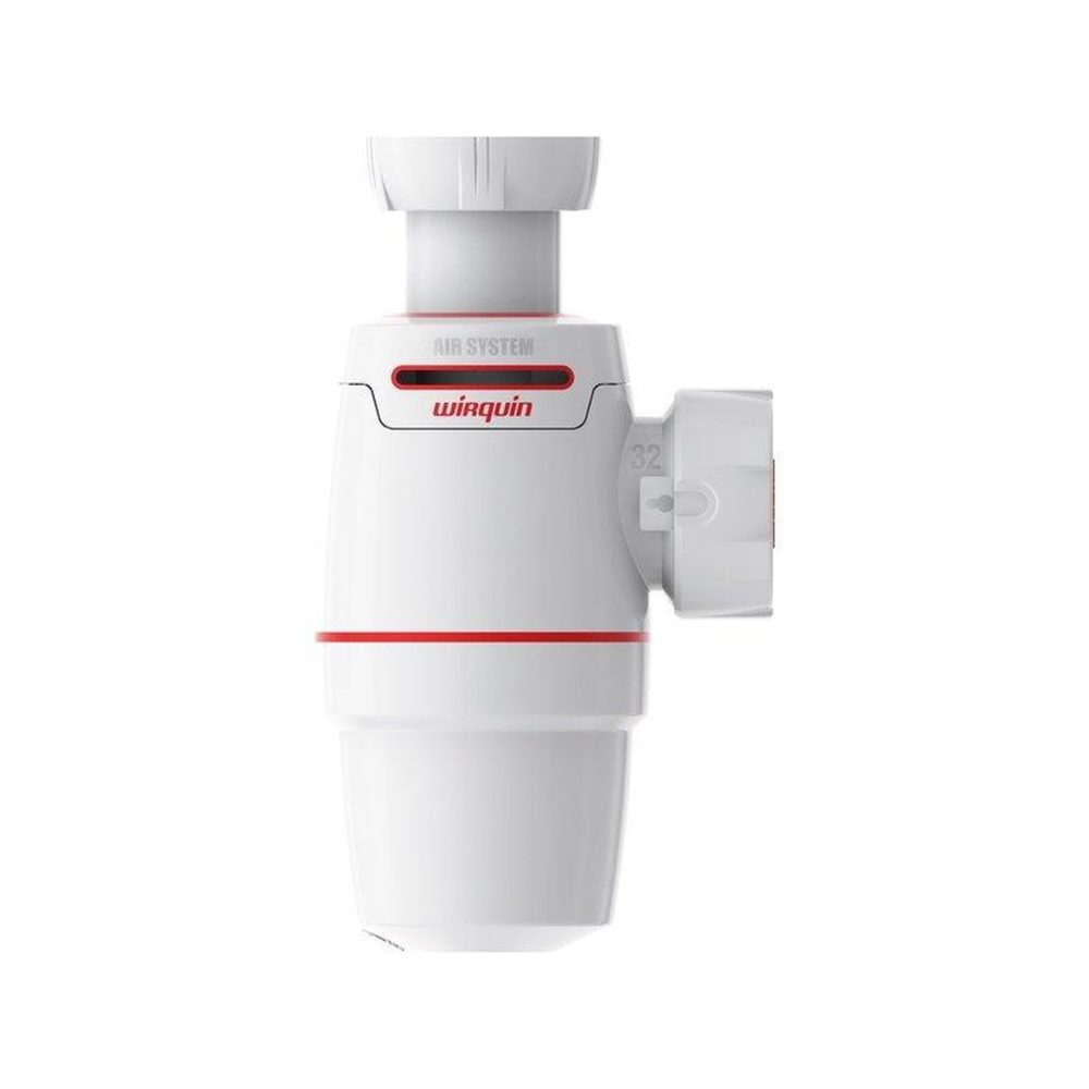 Wirquin Siphon neo air lavabo zero fuite bruit odeur WIRQUIN Diam.32 mm