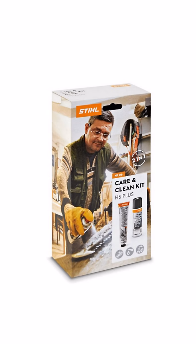 Kit de nettoyage et d'entretien Stihl Care & Clean HS Plus pour taille – haies et taille | haies sur perche