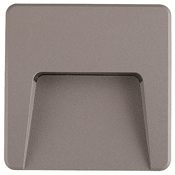 Applique murale carré LED 3W IP65 Dim. 120 × 120mm