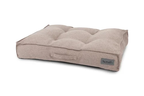Idéal pour le jardin:Couchage pour chien coloris gris coussin Scruffs Seattle - Taille M 80 x 60 x 14 cm