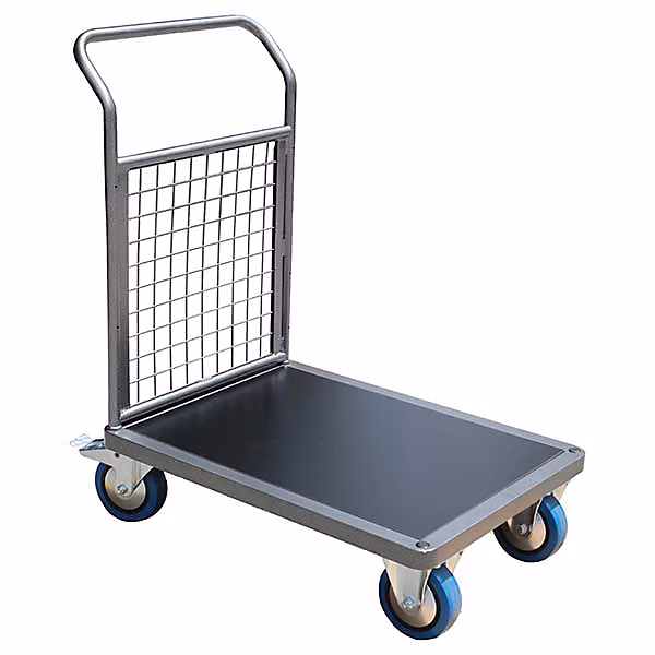 Chariot modulable grillagé – Plateau 800 × 600mm, Charge max 500kg, CHP1T3