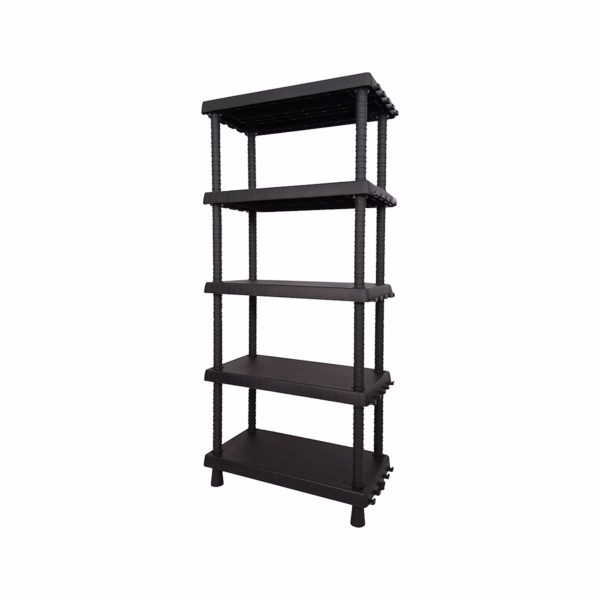 Armoire d'extérieur Dastrolog – Etagère d'extérieur, Armoire polyvalente avec 3 étagères, Anthracite, 72 × 35h165 cm