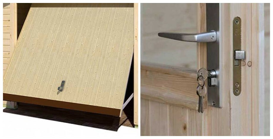 Garage Nevis B en bois 44 mm - Montage facile