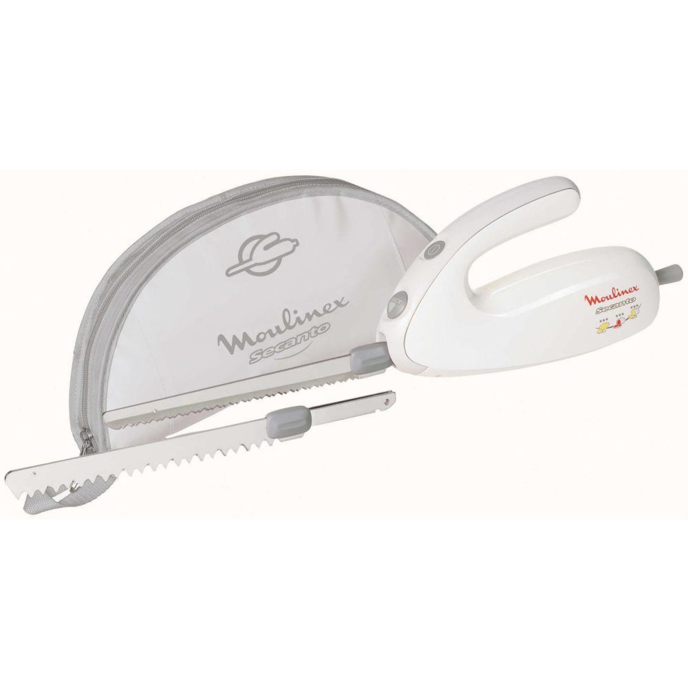 MOULINEX Couteau électrique djac41 couteau electrique secanto blanc