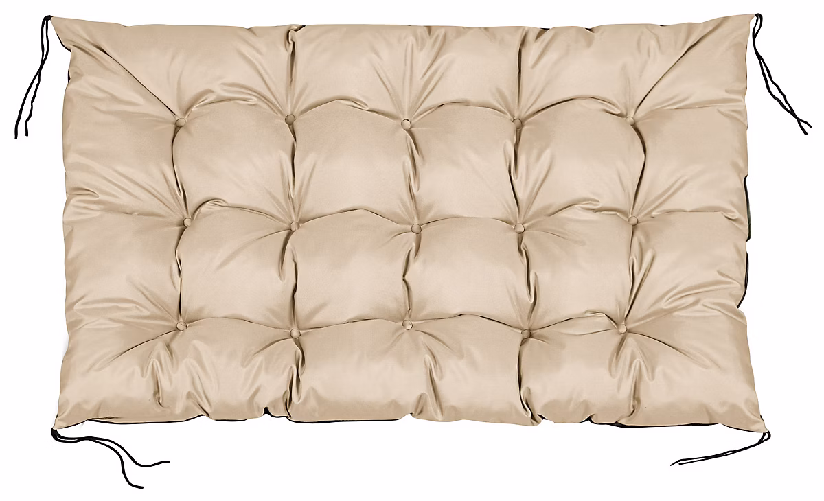 Coussin palette AIO FACTORY 120 × 80 cm beige imperméable