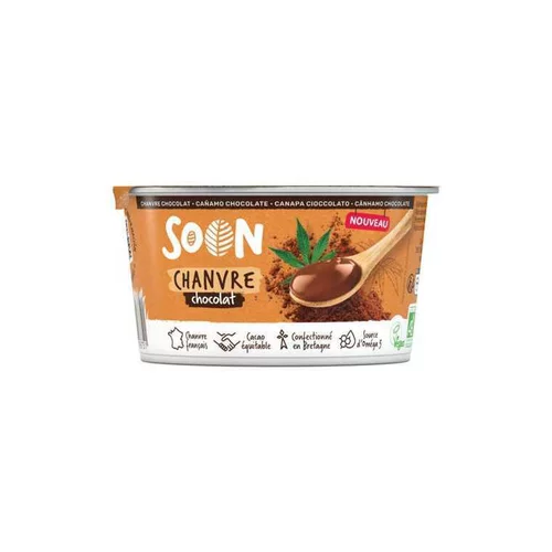 Pour un extérieur agréable:Crème dessert chanvre chocolat Soon - 150 g