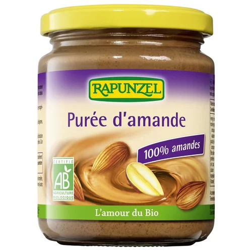 Un plus pour vos extérieurs:Purée d’amande complète vegan Rapunzel - 250 g
