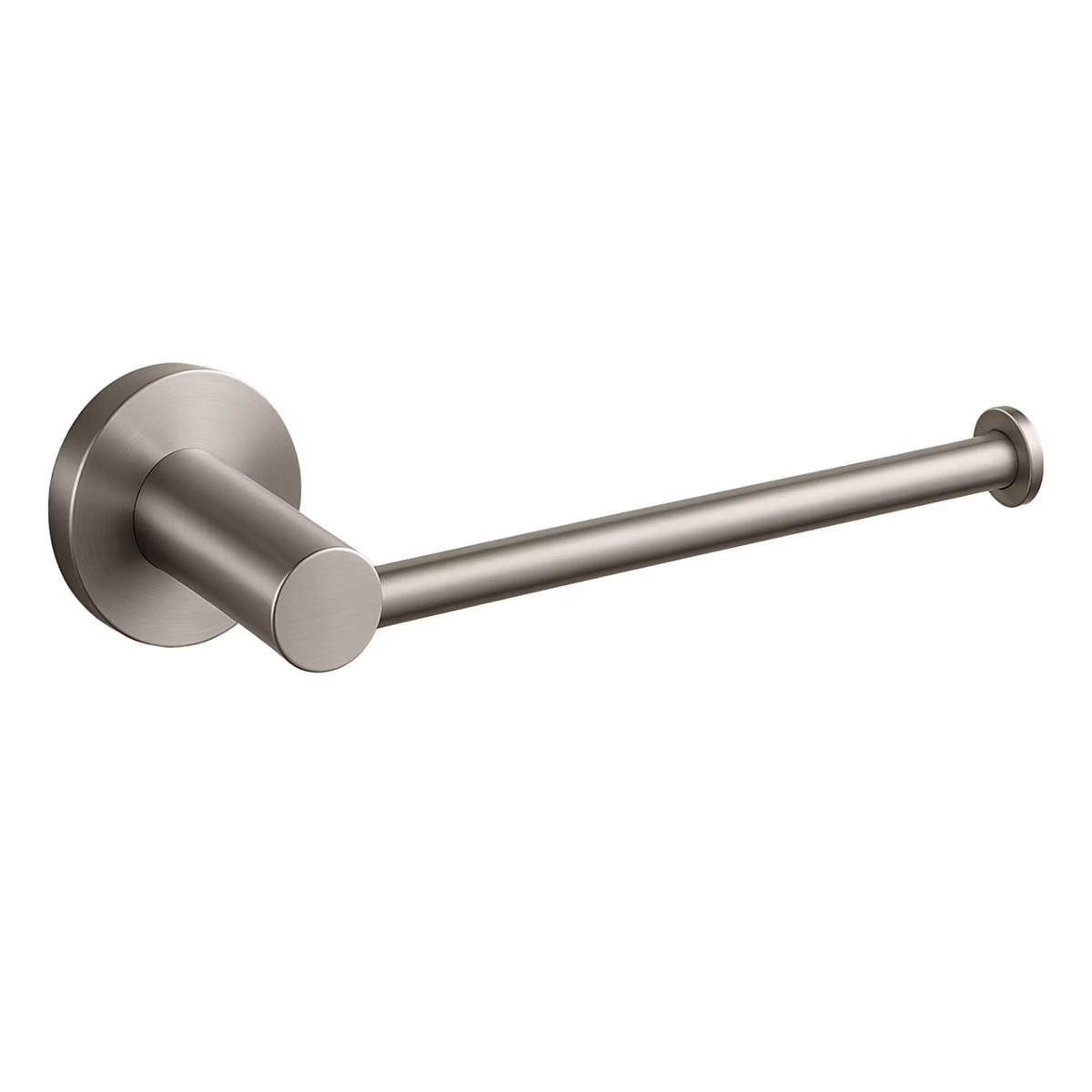 BALNEO | porte – papier toilette en acier inox argenté INOX – dérouleur QUBE inoxydable – support papier WC en métal