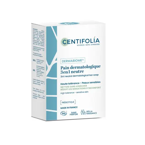 Jardin moderne:Pain dermatologique neutre bio Centifolia - 85 g