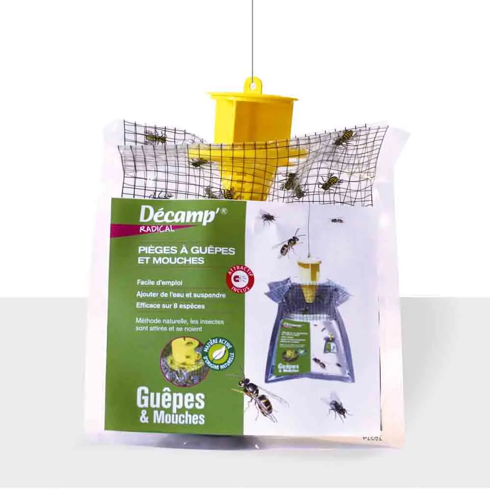 PIEGE GUEPES MOUCHES POCHE