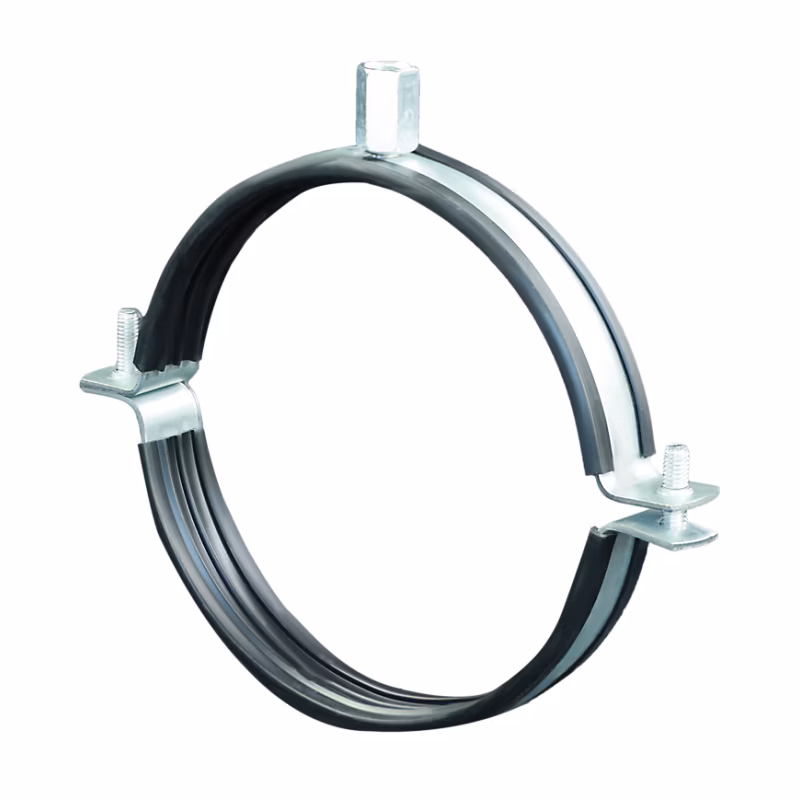 Collier VMC support de gaine de ventilation isolé anti vibratile écrou M8 M10 – Diamètre (mm) 100