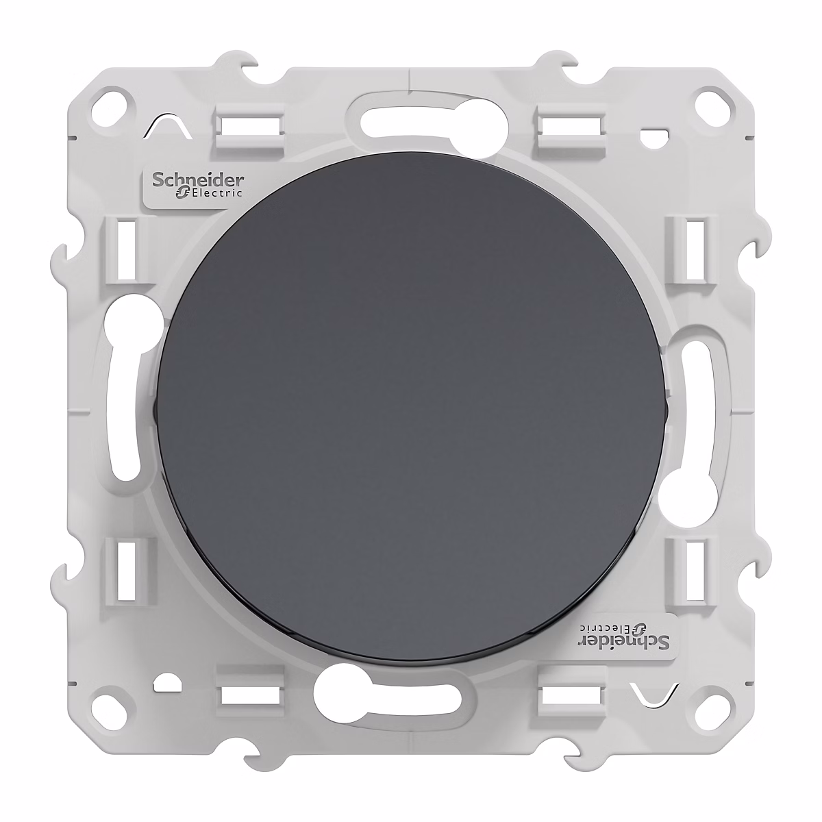Interrupteur va – et | vient 10A à vis Schneider Electric Odace anthracite