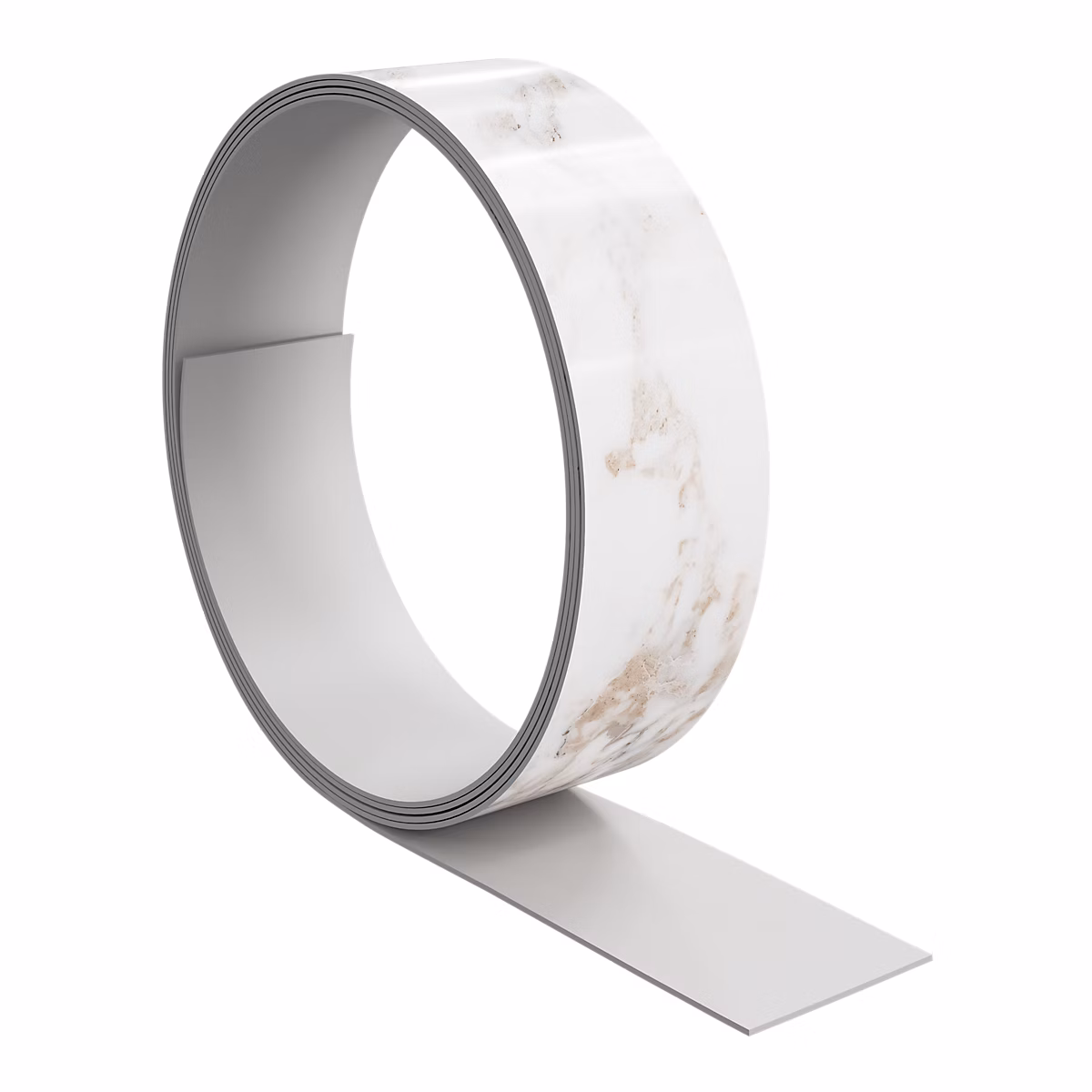 Bande de chant aspect marbre beige GoodHome Berberis L. 300 cm x l. 42 mm – Réf. YTRLOGMRA1103870758
