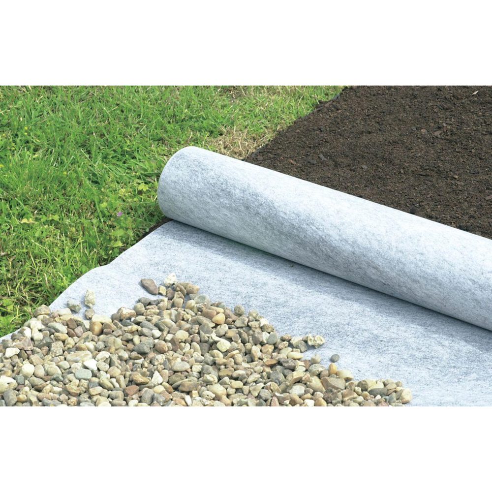 Nortene Feutre en rouleau Geotex 100 pour allées et terrasses - 1 x 10 m
