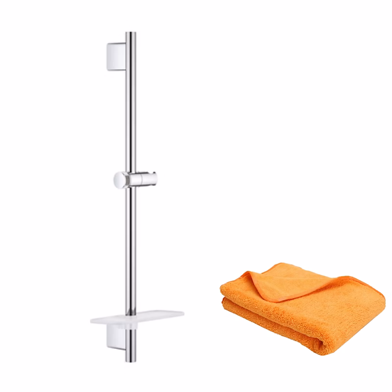 Barre de douche GROHE Quickfix Vitalio Smartactive 60 cm + microfibre – Réf. IAEUNZWMP6204935123