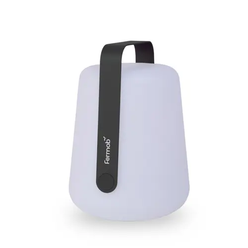 Idée au jardin：Lampe Balad² coloris noir carbone Fermob - Ø 28 x 38 cm