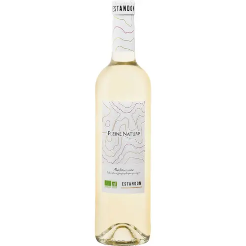 Essentiel extérieur:Vin blanc IGP Méditerranée Pleine Nature Estandon - 75 cl