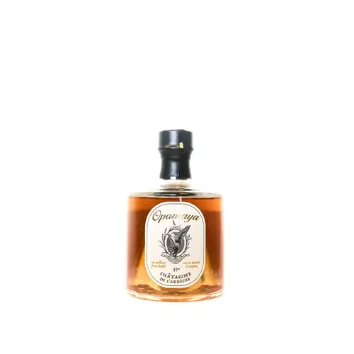 L’allié du jardin：Rhum arrangé châtaigne de l'Ardèche Opamaya - 25 cl