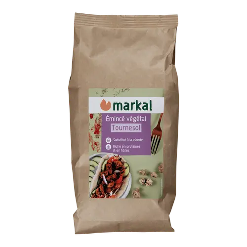 Pour vos aménagements extérieurs:Émincé végétal tournesol bio Markal - 175 g