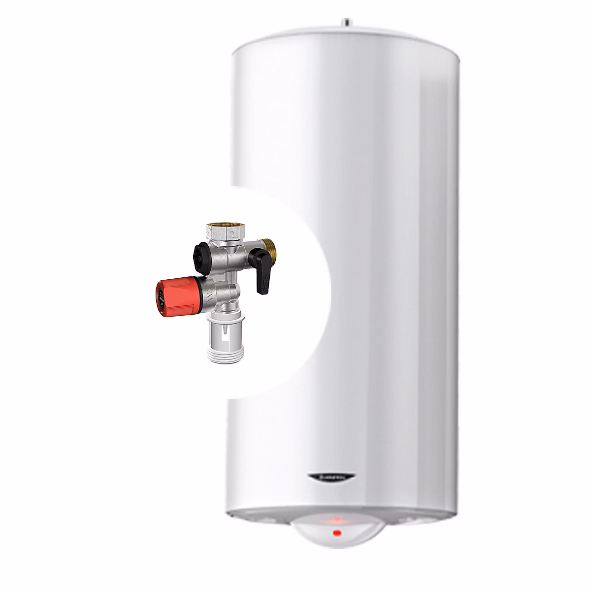Chauffe-eau électrique 200 L stéatite Ariston Stileos + groupe de sécurité – Réf. DSAOJLJQA2820293868