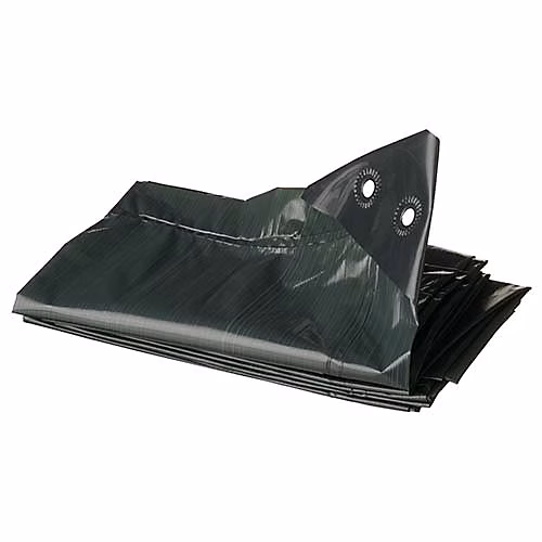 Bâche de protection pour tas de bois – Dimensions 4 × 3 m