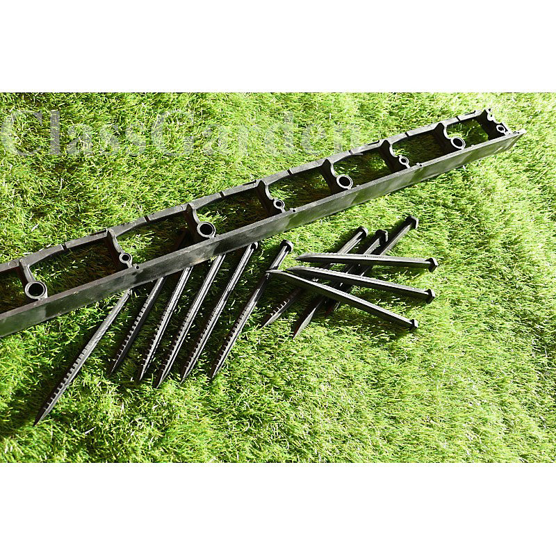 Bordure de Jardin Flexible avec piquets – 6 mètres