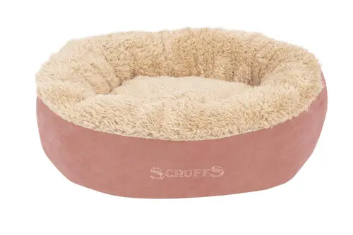 Le bon choix pour le jardin：Corbeille pour chat coloris terracotta Scruffs Cosy – Ø 45 cm
