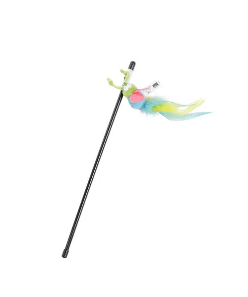 Extérieur solution:Canne à pêche jouet pour chat Rod Happy Me 40 cm