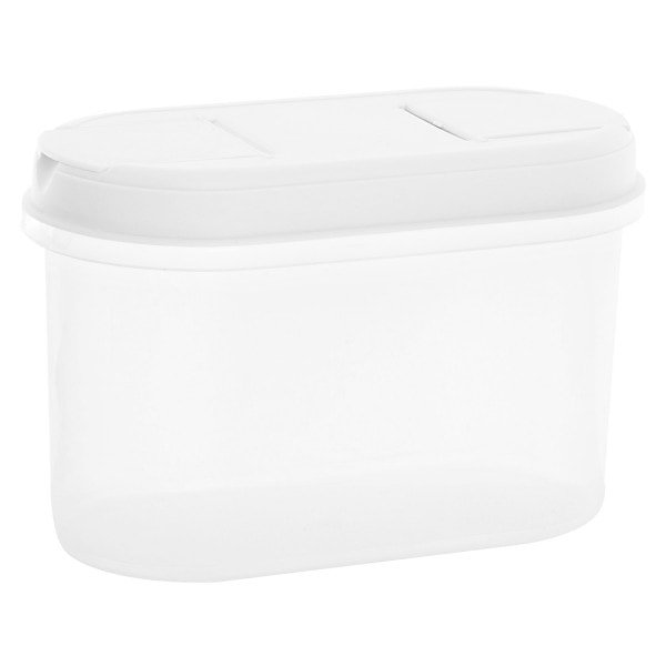 Boite verseuse pour farine sucre lait en poudre 1 – 1 litre, Blanc