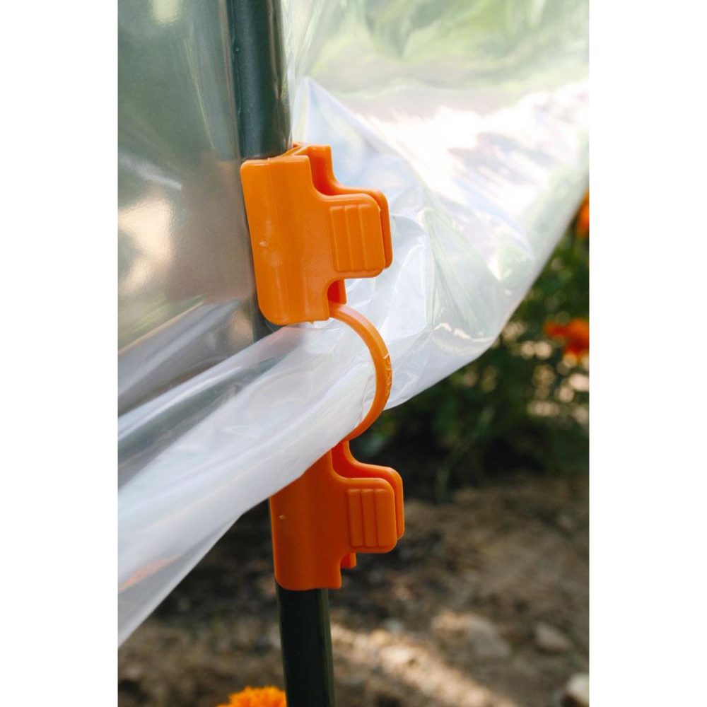 Nortene Lot de 10 clips pour tuteurs arceaux NORTENE