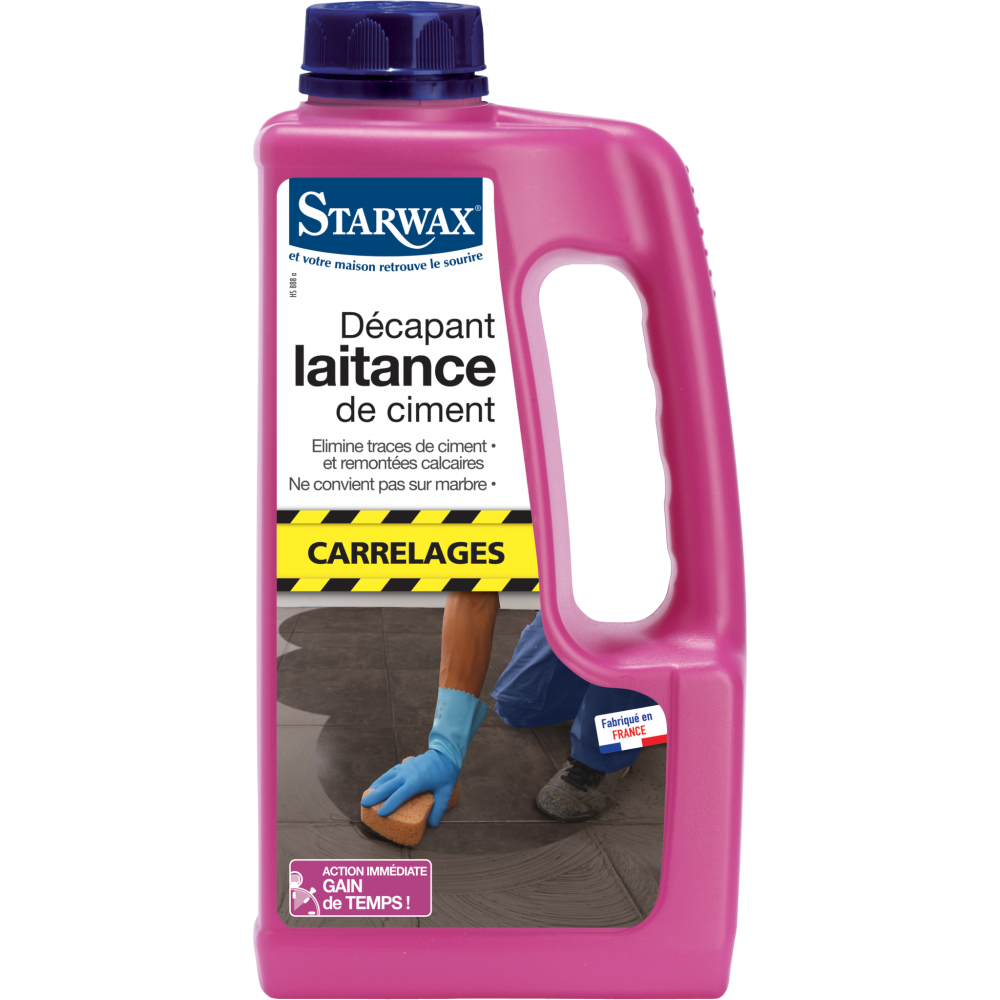 Starwax Décapant laitance de ciment laitance de ciment STARWAX 5024, 1 l