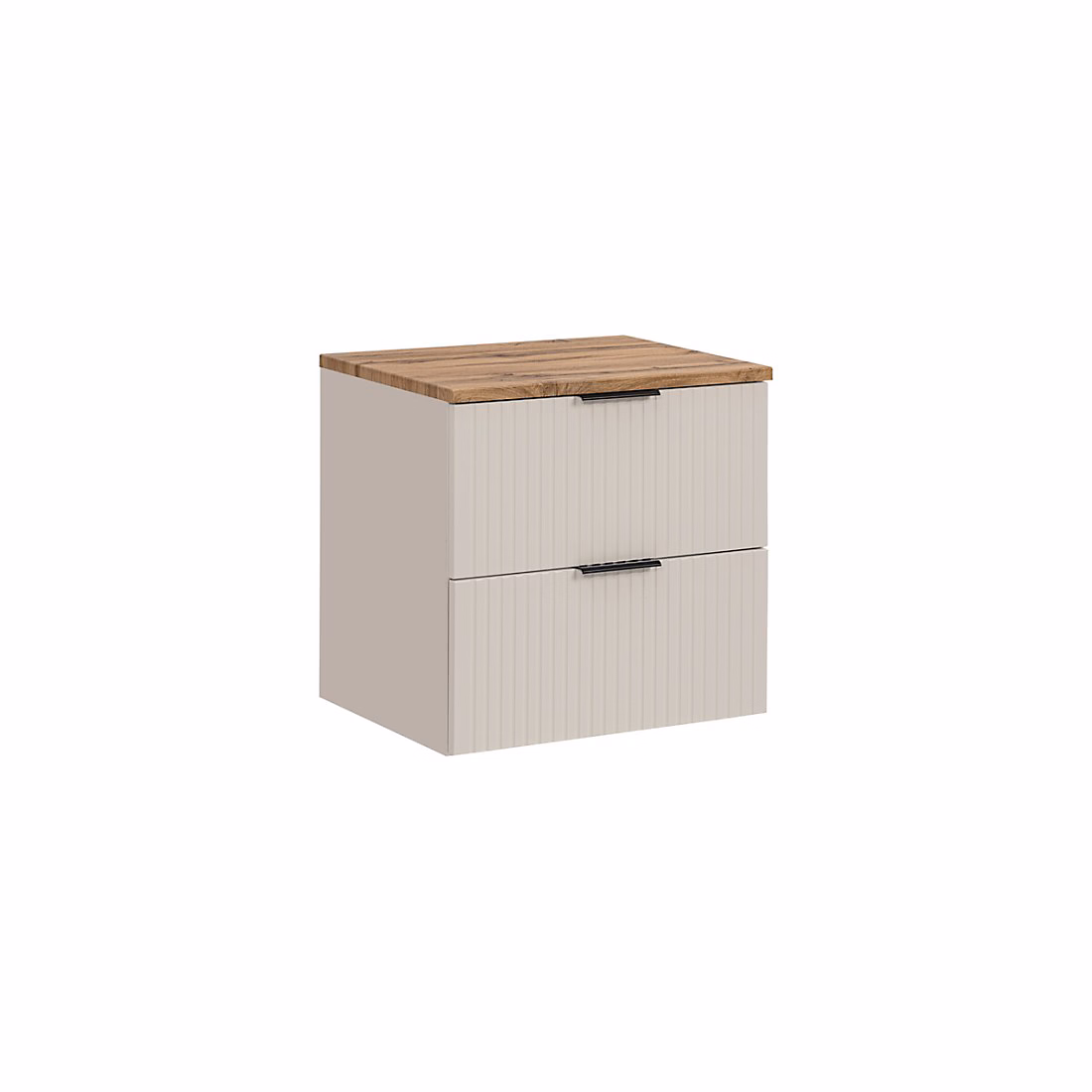 Ensemble de salle de bains NOXERA 80 cm Marron congo & wotan plan pour vasque – Réf. UWYVZEDJX5943469822