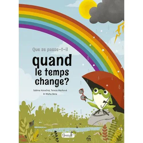 Jardin déco:Livre "Que se passe-t-il quand le temps change ?" aux Éditions Grenouille