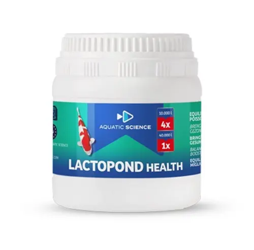 Extérieur malin：Bactéries lactiques pour bassin aquatique traitement de l'eau Aquatic Science Lactopond Health - 80 g